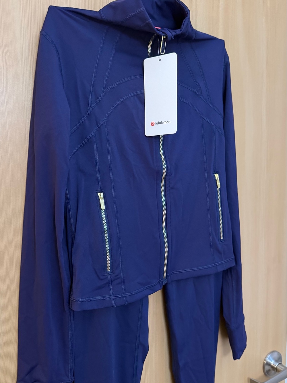 lululemon athletica Deep Navy Full-Zip Lightweight Jacket